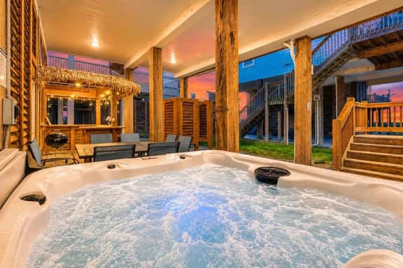 Beach Please | Hot Tub Nights & Golf Cart Days - Image 1