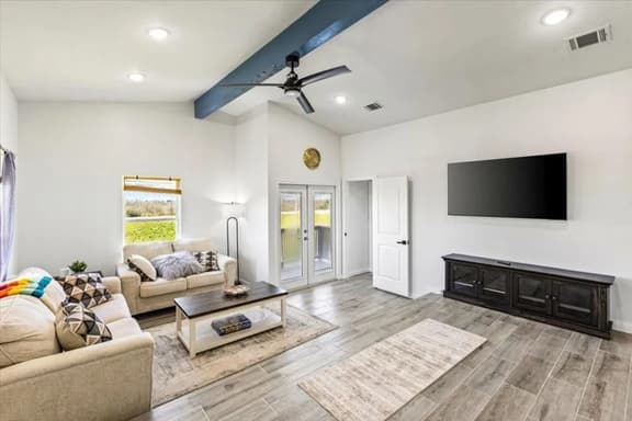 Unit A of Crystal Beach's Premier Triplex 2Bd/1Bth
